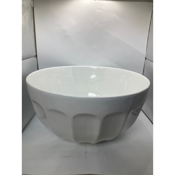 Home Porcelain White Serving Bowl Oven Microwave Dishwasher Safe China - Picture 1 of 5